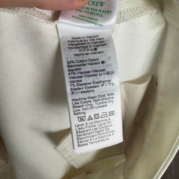 J Crew Bi Stretch Cotton Blend Preppy Mini Skorts US Women's 14 Plus - Picture 7 of 8